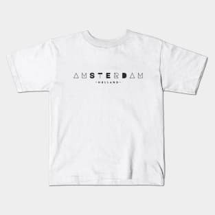 Red Light District to the Canals: Taste of Amsterdam Kids T-Shirt